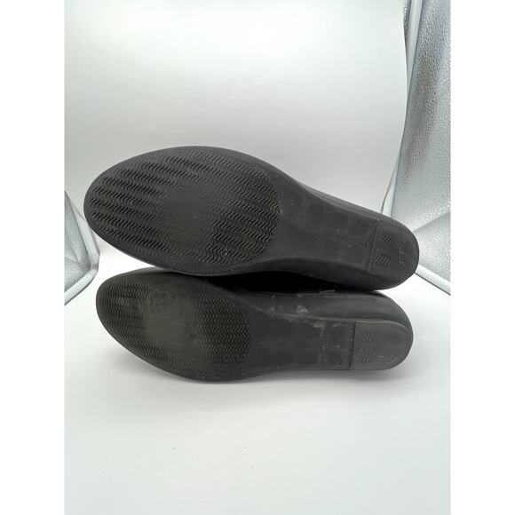 London Fog Collection Black Piccadilly Waterproof Memory Rubber Boots Size 9M - Picture 9 of 11